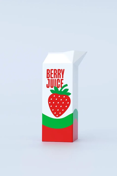 Декоративна ваза Fluid Market Strawberry