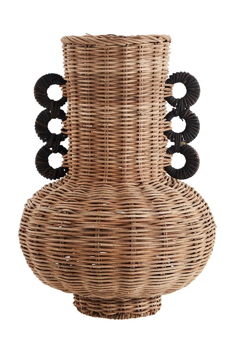Dekorativní váza Madam Stoltz Rattanvase
