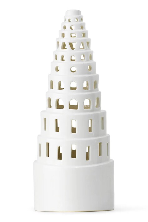 Kähler latarenka Urbania Lighthouse 22,5 cm kolor biały