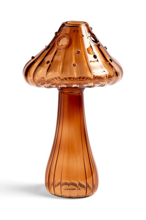 &k amsterdam wazon dekoracyjny mushroom brown 16 cm