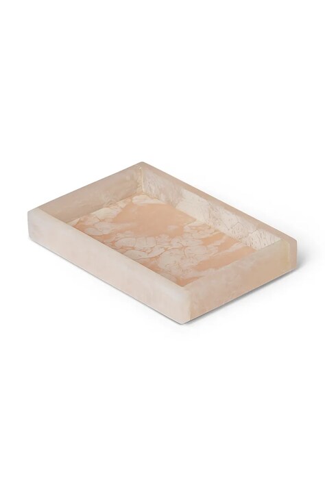 ferm LIVING taca dekoracyjna Mist Tray 10 x 15 cm kolor różowy