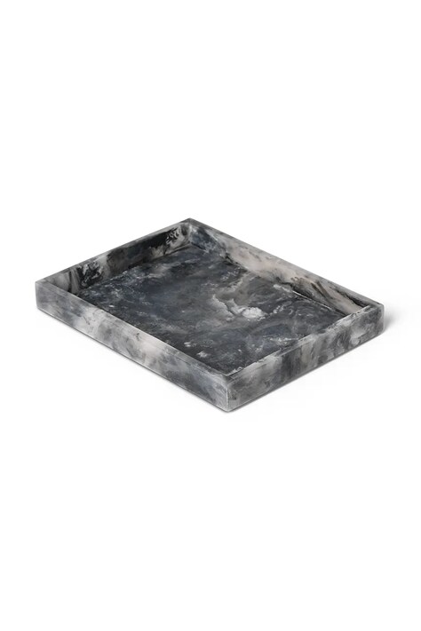 ferm LIVING taca dekoracyjna Mist Tray 15 x 20 cm kolor szary