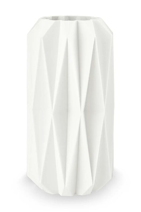 Διακοσμητικό βάζο vtwonen 3D Print Diamond 15 x 29,5 cm