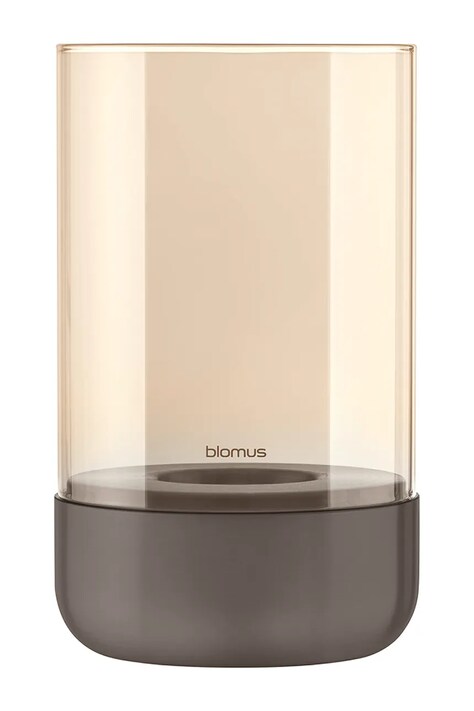 Blomus świecznik dekoracyjny Calma M/20 x 12 cm kolor fioletowy