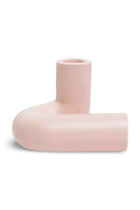 Octaevo świecznik dekoracyjny Templo 11 x 8,5 cm kolor różowy