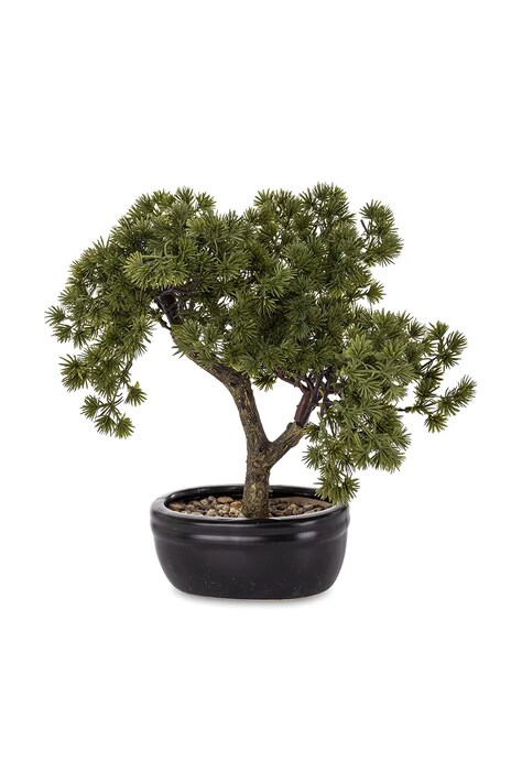 home & lifestyle sztuczne drzewko w doniczce 31 x 30 x 24 cm kolor zielony