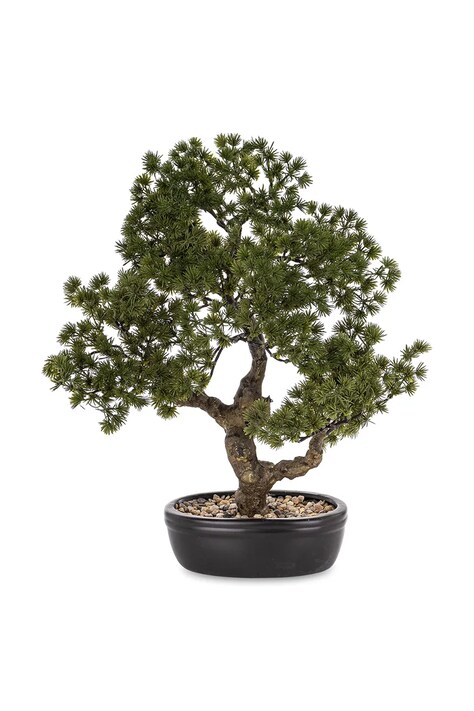 home & lifestyle sztuczne drzewko w doniczce 47 x 41 x 35 cm kolor zielony