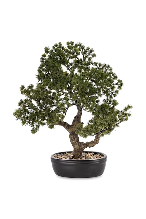 home & lifestyle sztuczne drzewko w doniczce 47 x 41 x 35 cm kolor zielony