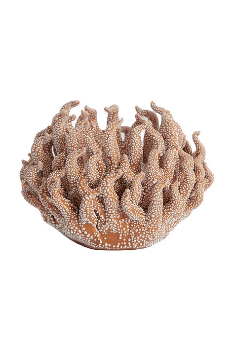 Light & Living świecznik dekoracyjny Edsessa 11 x 8 cm kolor brązowy