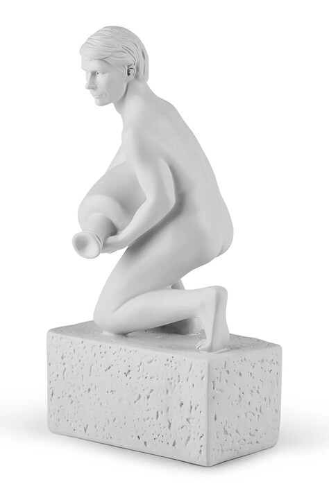 Christel figurka dekoracyjna Wodnik 24 cm kolor biały DK4514