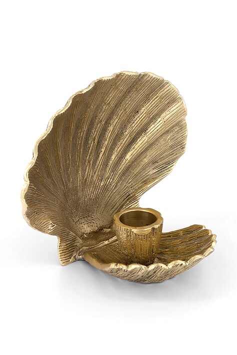 Doing Goods świecznik dekoracyjny Scarlett 13,3 x 9 x 11,5 cm kolor żółty 1.20.30.037.926.5