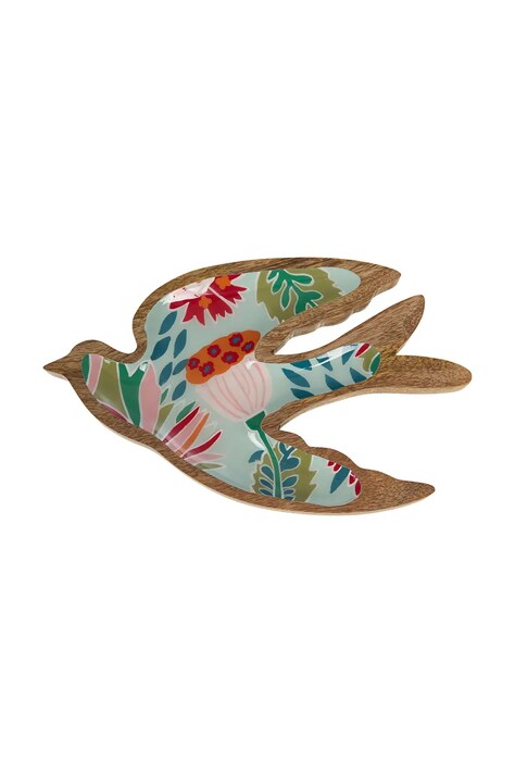 home & lifestyle taca dekoracyjna 28 x 2.5 x 17 cm kolor multicolor 169862