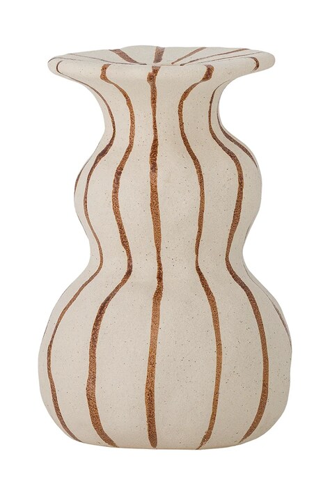 Διακοσμητικό κηροπήγιο Bloomingville Byron 10,5 x 16 cm χρώμα: μπεζ, 82072790