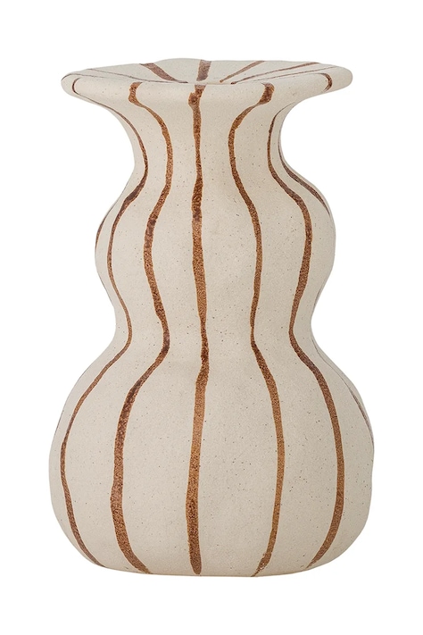 Διακοσμητικό κηροπήγιο Bloomingville Byron 10,5 x 16 cm χρώμα: μπεζ, 82072790