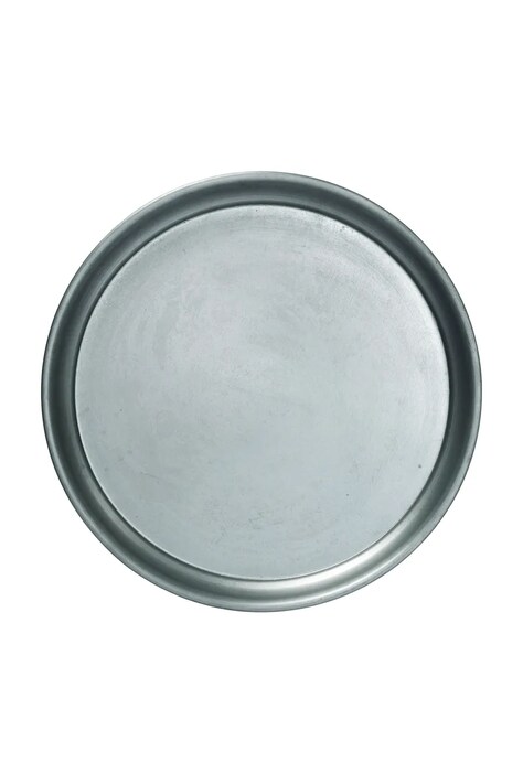 Madam Stoltz taca dekoracyjna z metalu polerowanego 30 x 2,5 cm 37549Z