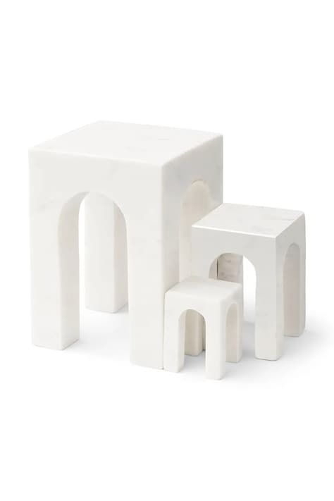 Gejst podpórki do książek dekoracyjne z marmuru 17 / 11 / 6,5 cm G10440