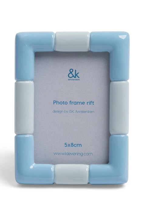 &K Amsterdam ramka dekoracyjna z tworzywa sztucznego 13 x 7,5 cm 1661-10