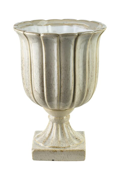 Inne Wazon dekoracyjny z ceramiki szkliwionej 20 x 20 x 28,5 cm HTC2698