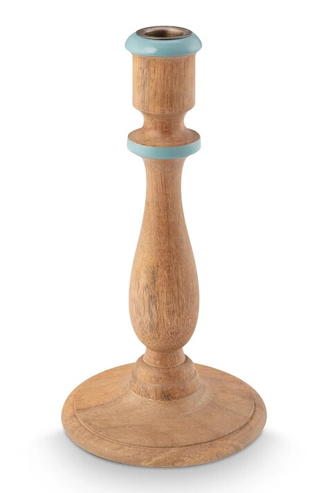 Pip Studio świecznik dekoracyjny drewniany 13 x 13 x 25 cm 51092169
