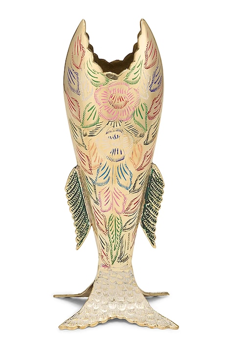 Doing Goods ваза декораційна латунна 28 x 11,2 x 5,3 cm 1.20.25.004.926.5