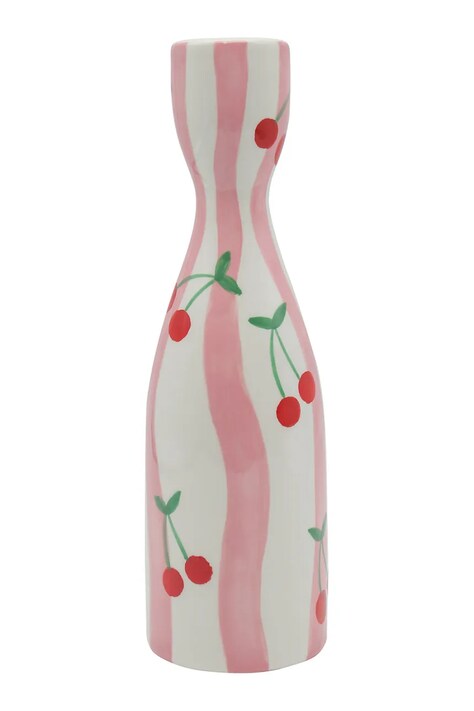 Qué Rico wazon dekoracyjny z dolomitu 7,5 x 7,5 x 22 cm 148.01581