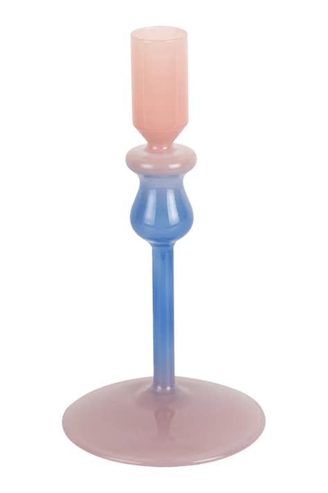 Present Time svícen dekorativní z barevného skla PT4346LP