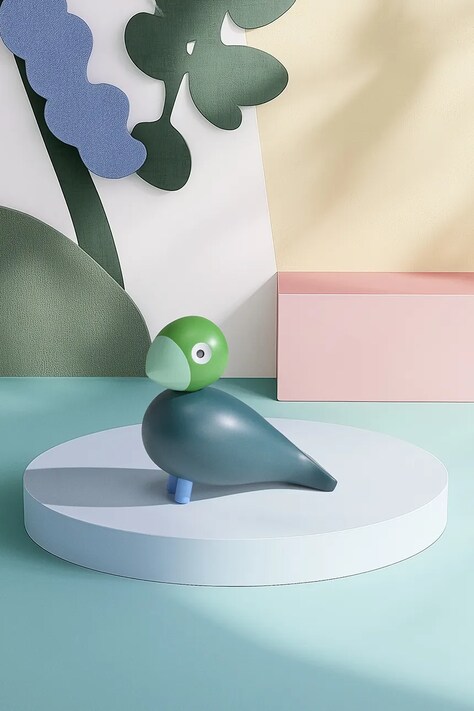 Kähler figurka dekoracyjna z drewna bukowego 12,5 cm 39823