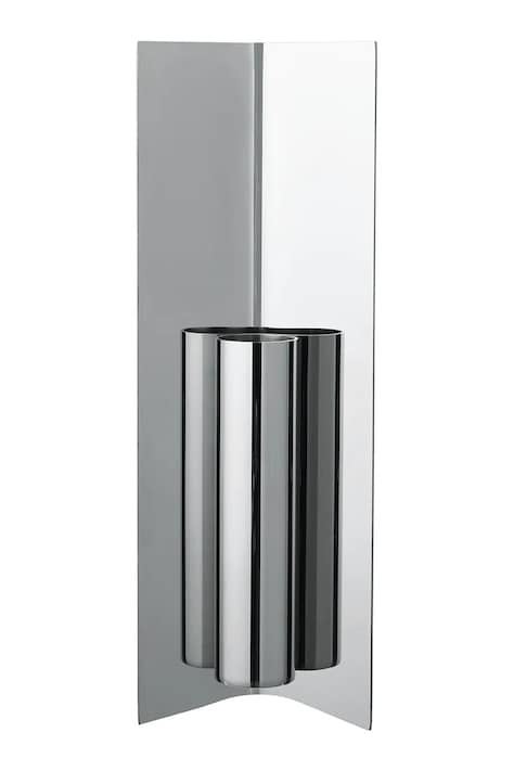 Ferm Living wazon dekoracyjny ze stali nierdzewnej 29 x 10 x 3,7 cm 1104272542