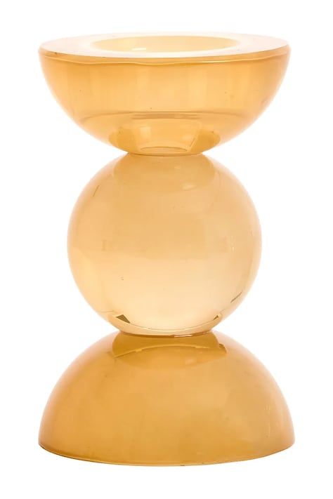 Light & Living Świecznik dekoracyjny ze szkła barwionego 8 x 12 cm 6085061