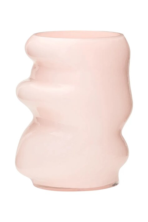 Hübsch Wazon dekoracyjny ze szkła barwionego 20 x 16 x 25 cm 662115