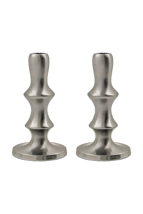 House Doctor Zestaw świeczników dekoracyjnych z aluminium 16 x 9 cm 900002582