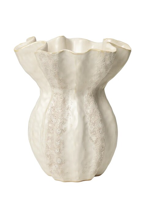 Broste Copenhagen Wazon dekoracyjny z ceramiki szkliwionej Cori 24 cm 14447074