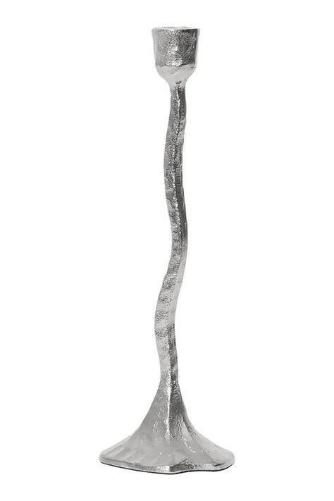 Broste Copenhagen Świecznik dekoracyjny z aluminium Amy 9 x 31 cm 71177724