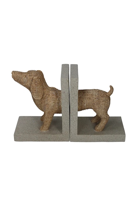 Podpórki do książek z tworzywa sztucznego 26 x 9 x 16 cm KAL-7851