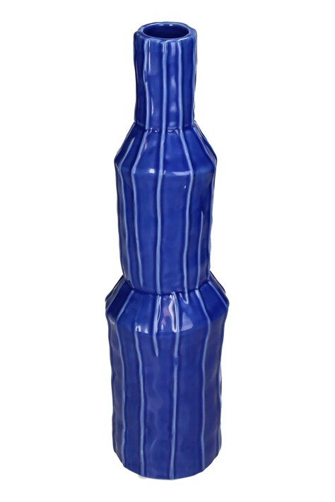 Wazon dekoracyjny z kamionki 9 x 34 cm KAL-4799