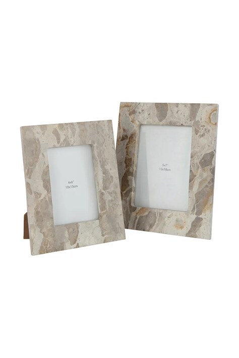 J-Line ramka dekoracyjna z kamienia naturalnego 26 x 21 x 2 cm 43922