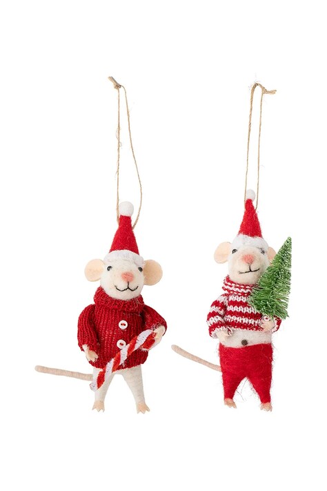 Bloomingville zawieszka dekoracyjna Peo Ornament kolor multicolor