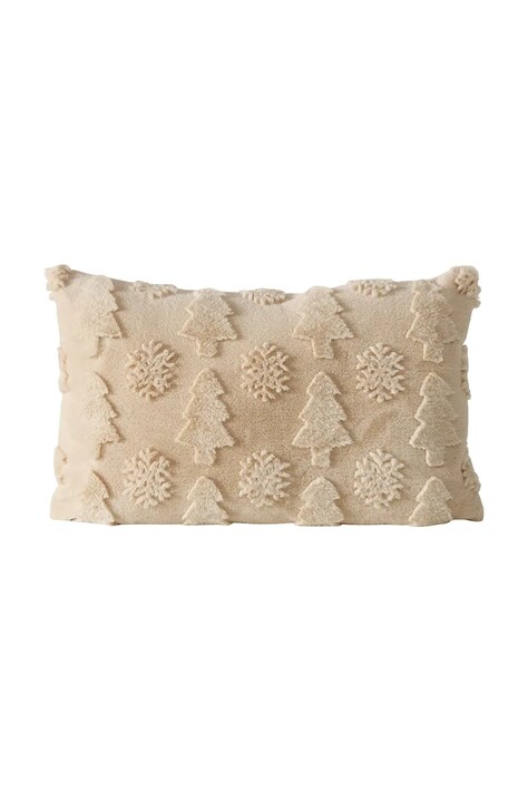 Διακοσμητικό μαξιλάρι Boltze Naina 48 x 30 cm χρώμα: μπεζ