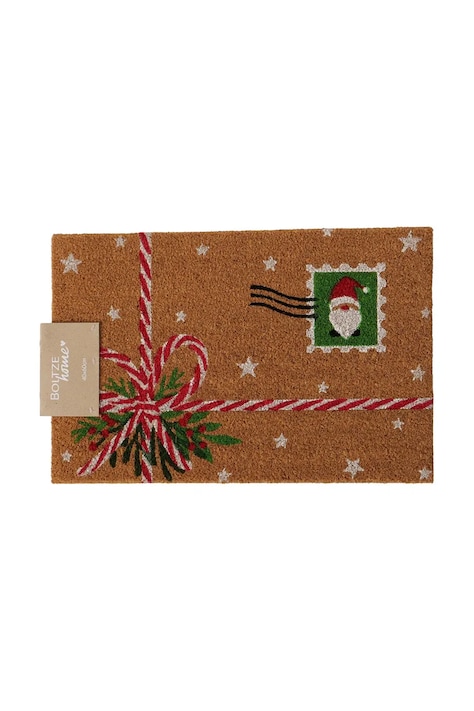 Boltze covoraș de Crăciun Julebrev 60 x 40 cm culoarea maro