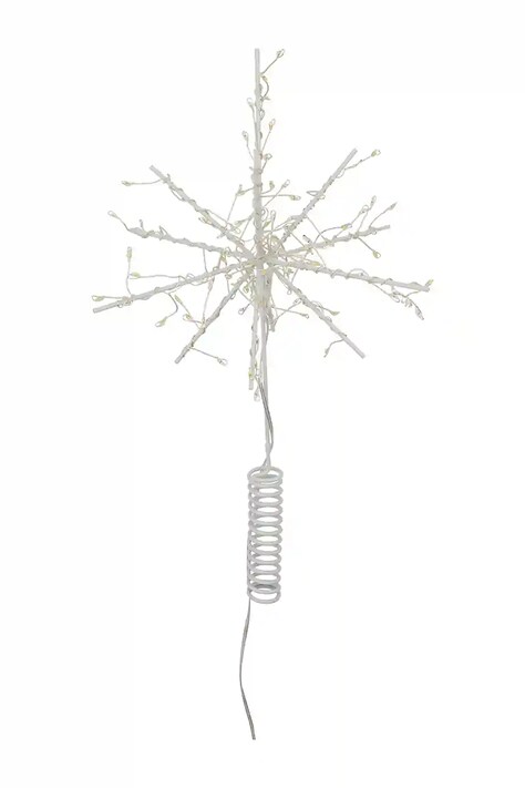 Led hviezda na vianočný stromček House Doctor HDGlow 24 x 34 cm biela farba