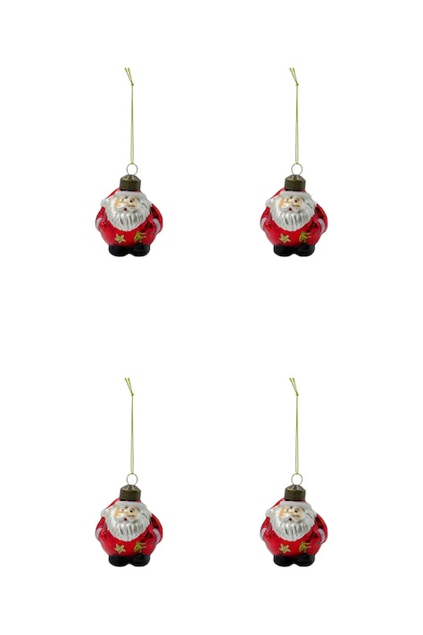 House Doctor set de globuri de crăciun HDKlaw 7 x 5,5 cm 4-pack