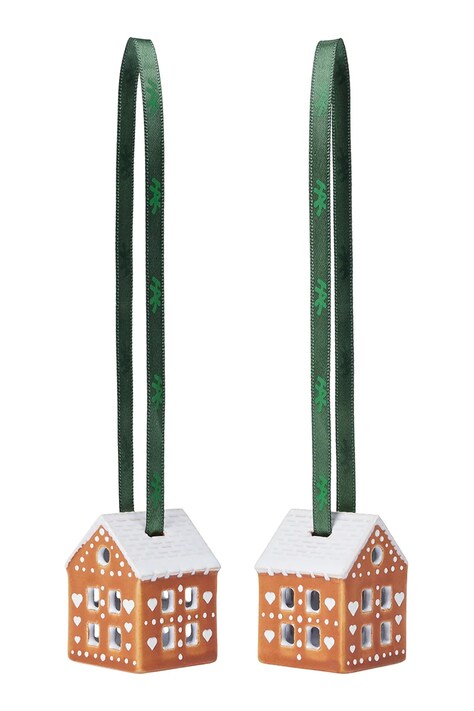 Στολίδι Kähler Gingerbread Christmas 5 cm χρώμα: πολύχρωμο