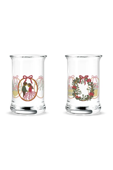 Σετ ποτηριών κρασιού Holmegaard Holmegaard Christmas 230 ml 2-pack χρώμα: διάφανο