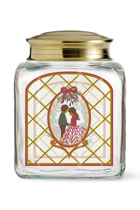 Δοχείο για μπισκότα Holmegaard Holmegaard Christmas 16 x 12 cm χρώμα: διάφανο