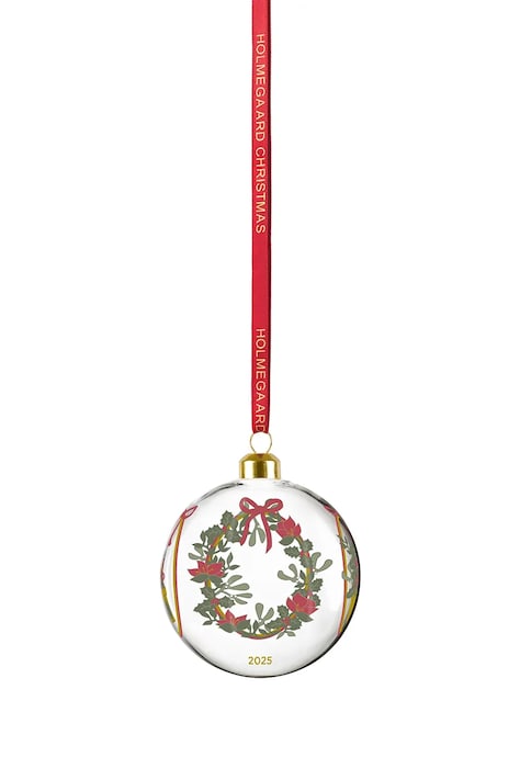 Vánoční baňka Holmegaard Annual Christmas Buble 2025 více barev