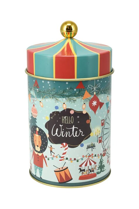 Контейнер з кришкою Affek Design 10 x 18 cm колір зелений