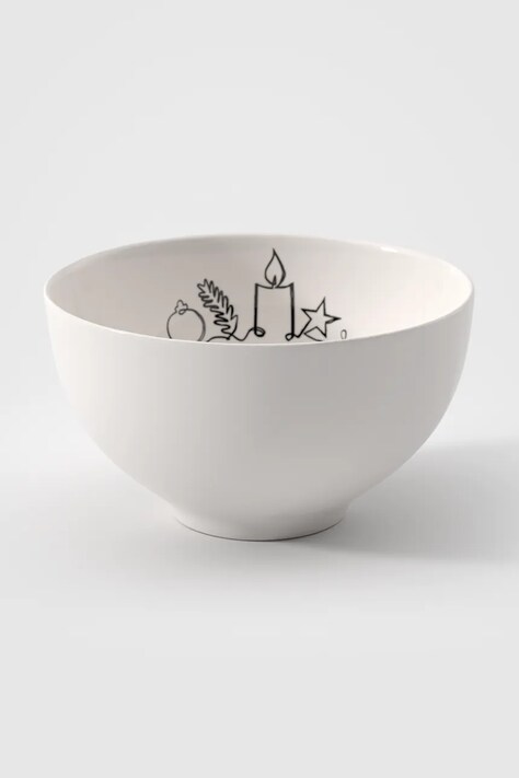 Zdjela Villeroy & Boch Xmas Statement 14 cm boja: bijela