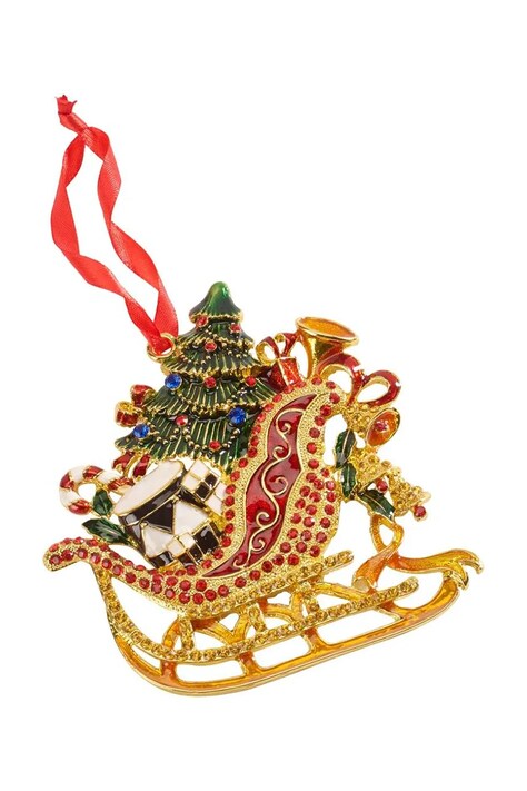 Villeroy & Boch zawieszka dekoracyjna Winter Collage 12 cm kolor multicolor