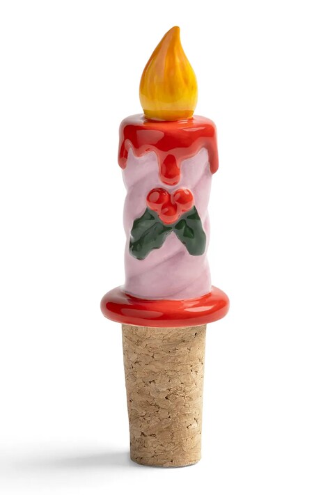 Φελλός κρασιού &k amsterdam candle 11 cm χρώμα: πολύχρωμο