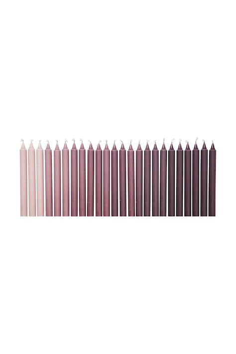 Набір свічок ferm LIVING 24-pack колір фіолетовий